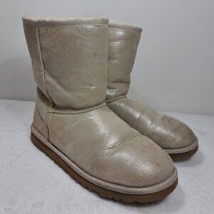 UGG‎ Australia Women's Size 6 Classic Short Gray Boots S/N 1000792